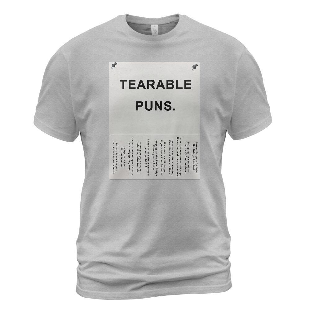 Tearable Puns