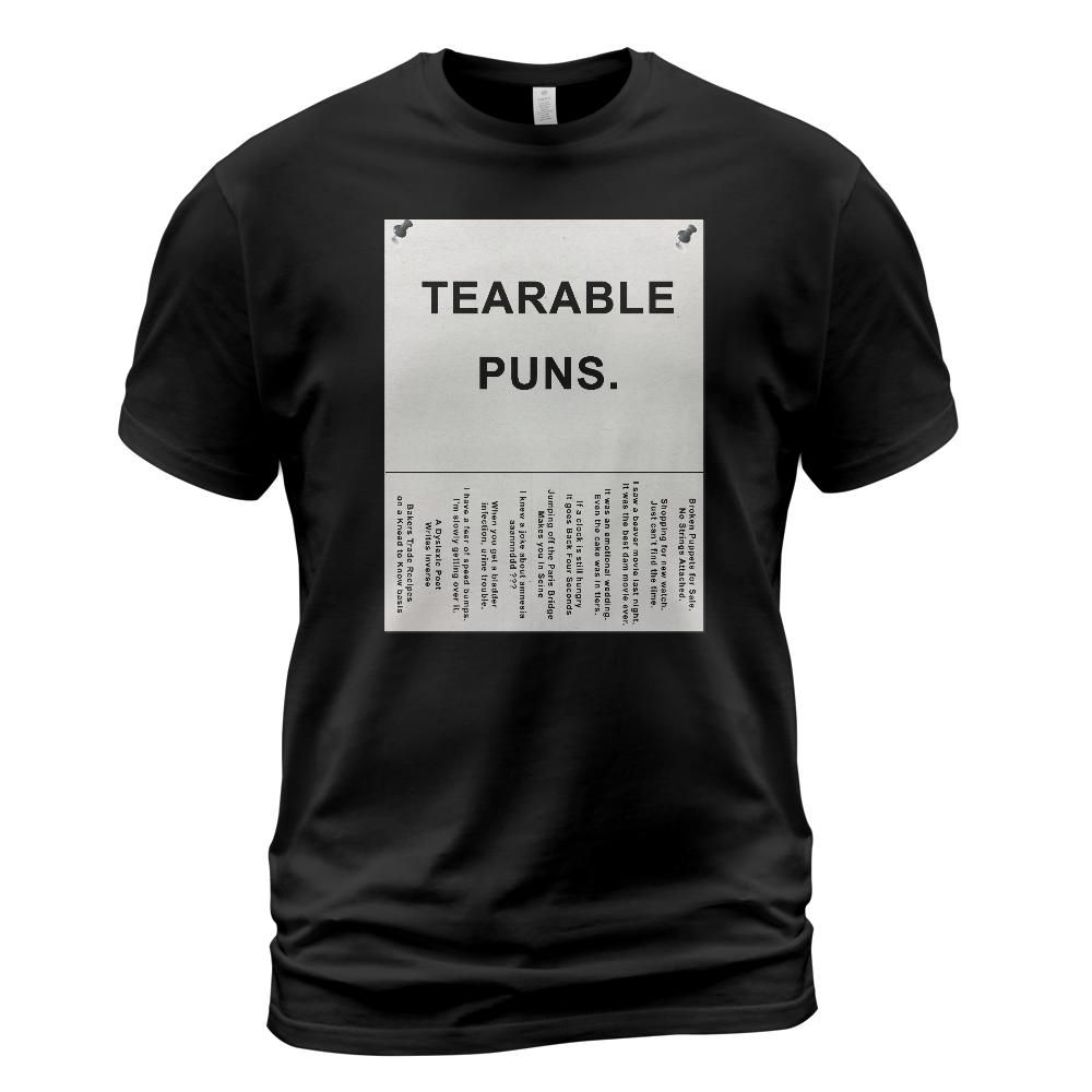Tearable Puns