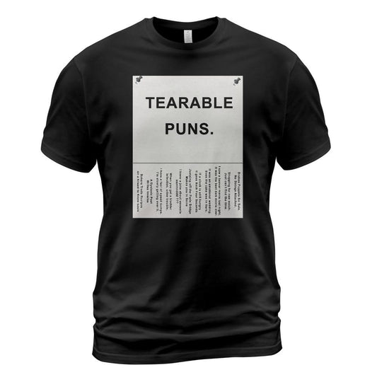 Tearable Puns